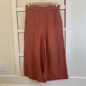 Madewell Huston Pull-On Crop Pants | Size Medium